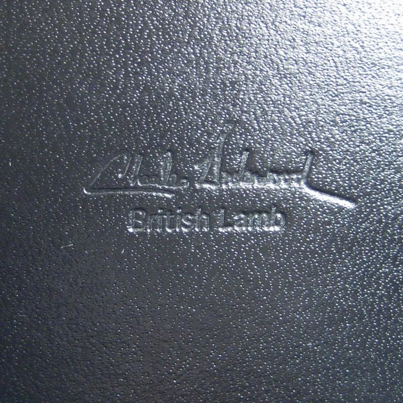 Charles Underwood NO PENS Double Desk Set 10 X 4 Inch British Lamb Black - Picture 8 of 8